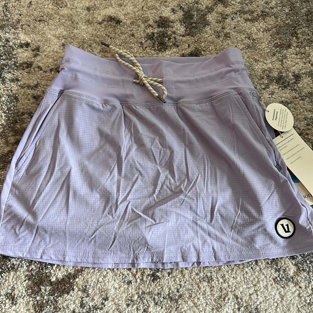 Vuori purple skirt size XS NWT